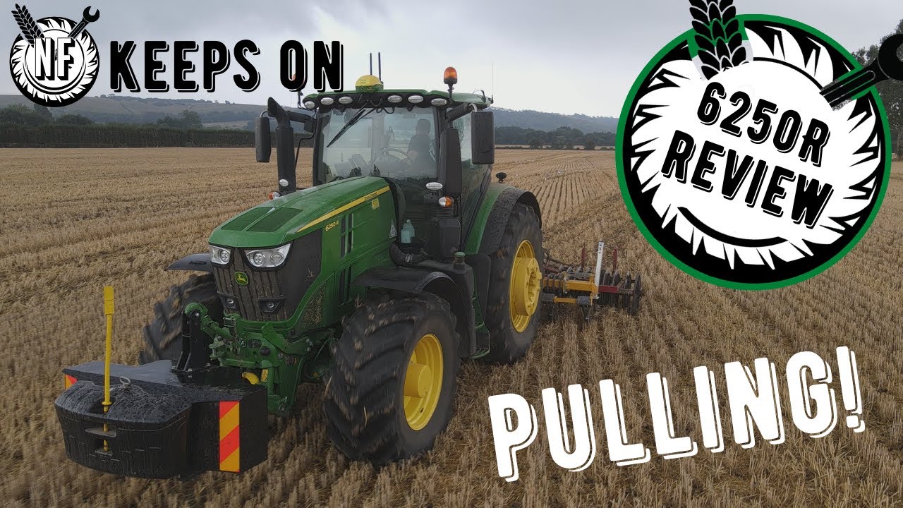JOHN DEERE 6250R | WALKAROUND + FULL TEST | 8 LEG GRANGE SUBSOILER | GOOD SIZE! GOOD POWER!