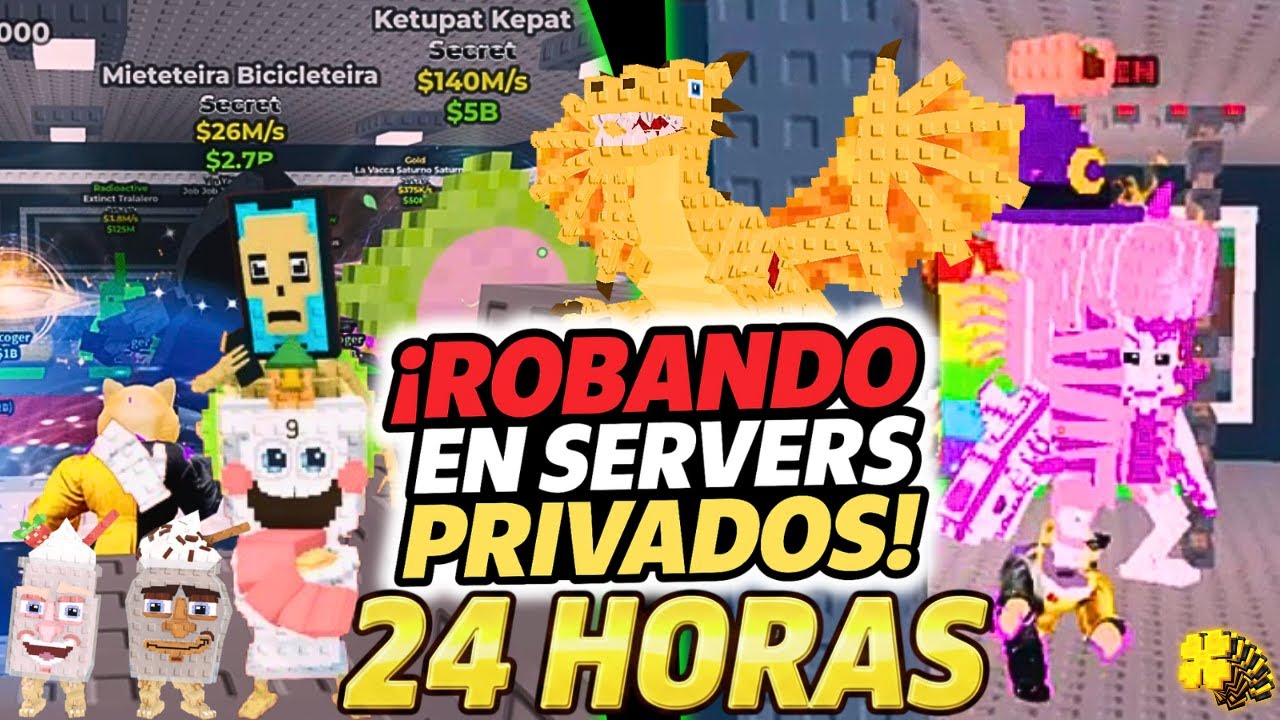⏰ PASÉ 24 HORAS ROBANDO EN SERVIDORES PRIVADOS DE ESTAFADORES 😱