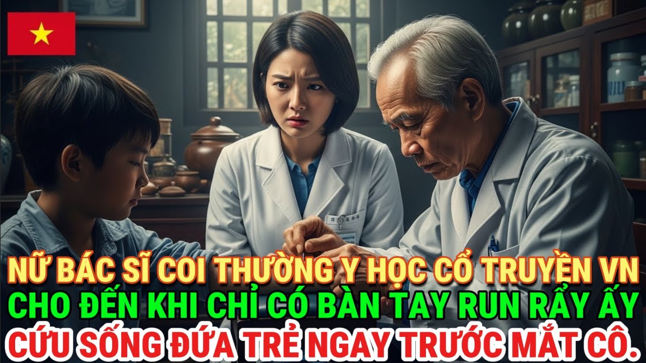 Nữ bác sĩ Hàn Quốc coi thường y học cổ truyền Việt Nam cho đến khi bàn tay run cứu sống trẻ ở Hà Nội