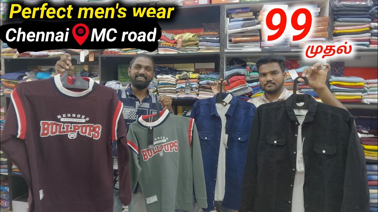 MC Road-ல Cheapest Dress Market | Best dress shop in Chennai | Men's wear low price|Vimals lifestyle