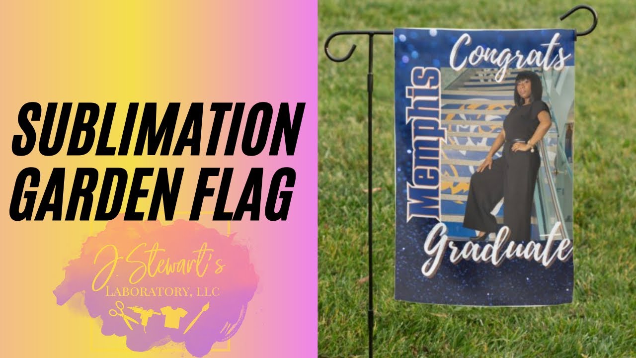 Sublimation Garden Flag | Canva Design