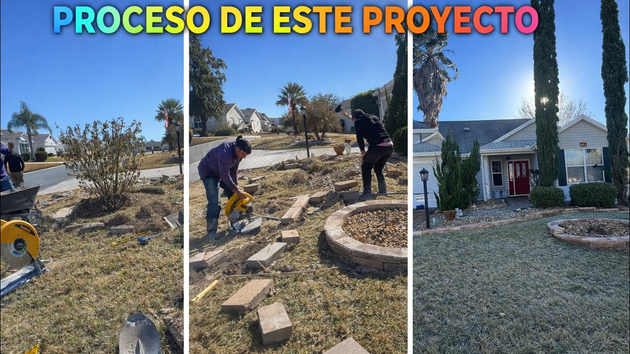 C&A Landscaping Solutions LLC | Nuestro Equipo en Acción – Pared de Retención y Piedra Decorativa