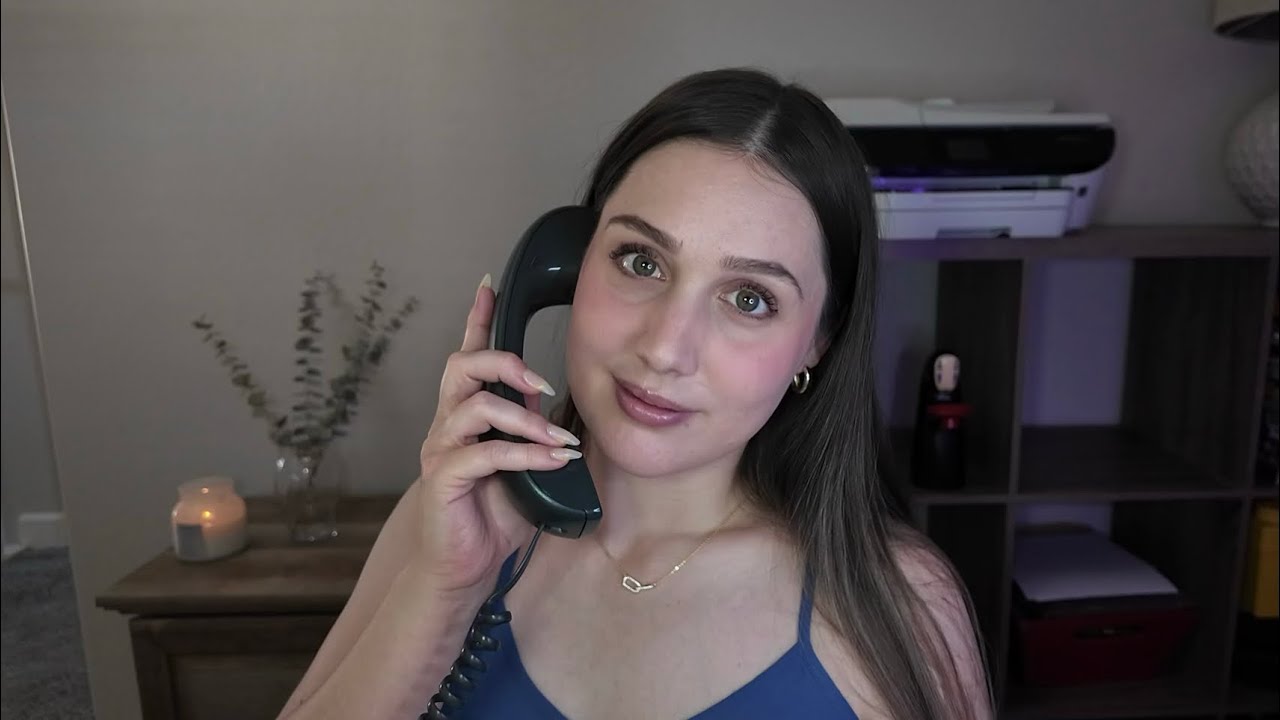 asmr hotel check in roleplay ✨