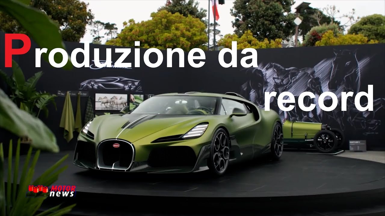 Bugatti celebra il suo anno di maggior successo