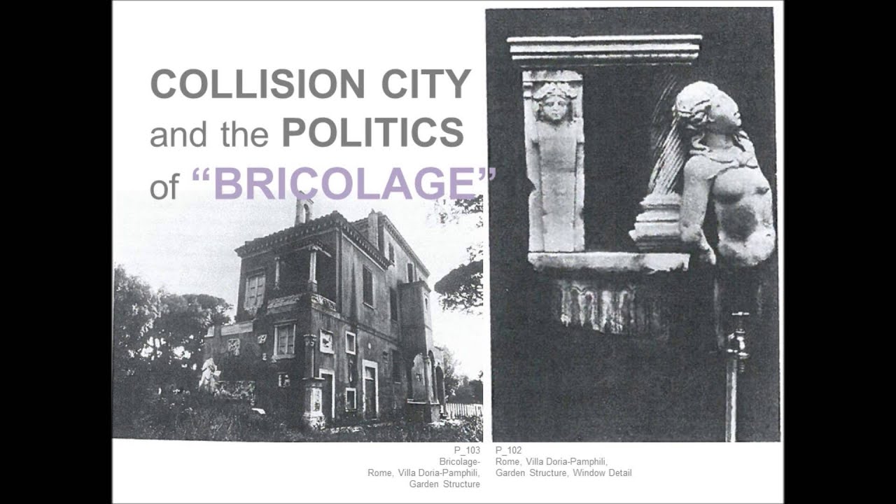 URBANISM ARCHITECTURE COLIN ROWE COLLAGE CITY