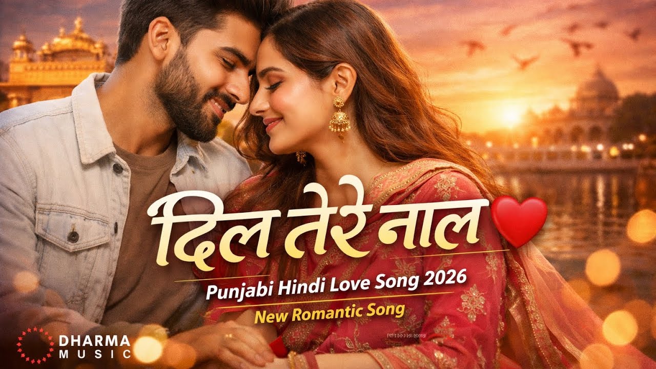 दिल तेरे नाल ❤️ | Punjabi Hindi Love Song 2026 | New Romantic Song | Dharma Music