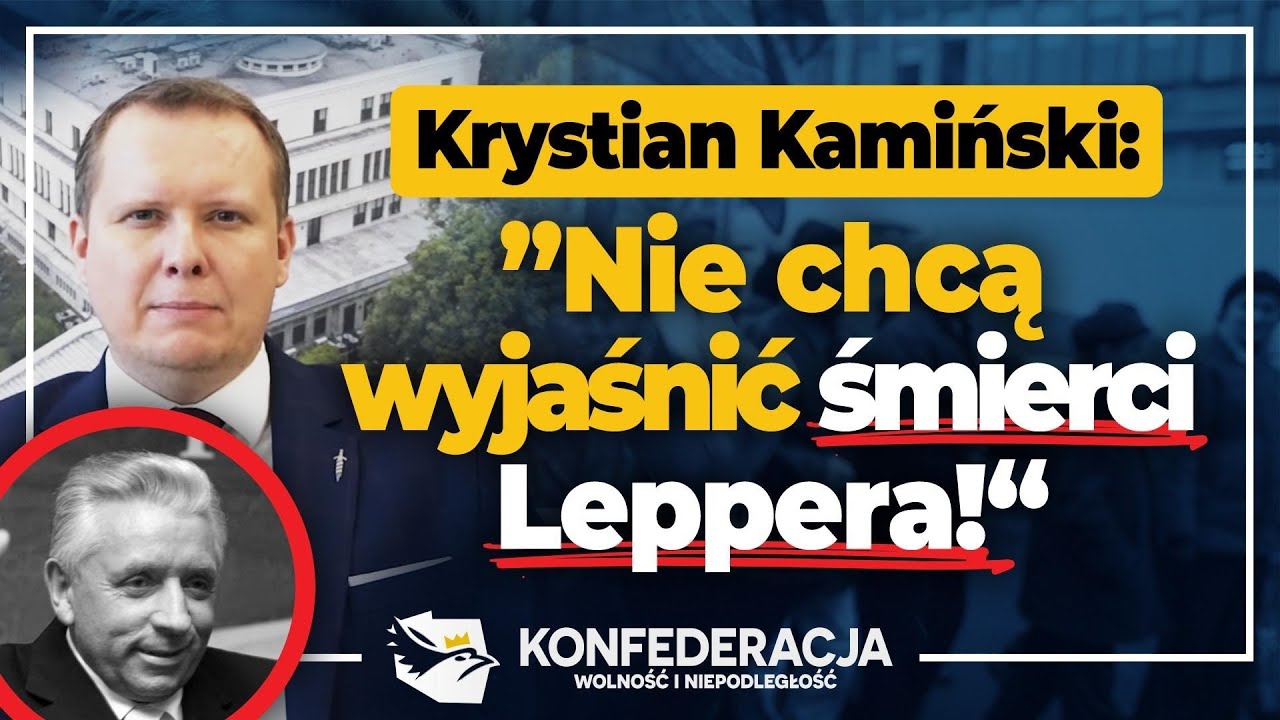 Śmierć Andrzeja Leppera - władzy i pseudoopozycji nie interesuje jej wyjaśnienie!