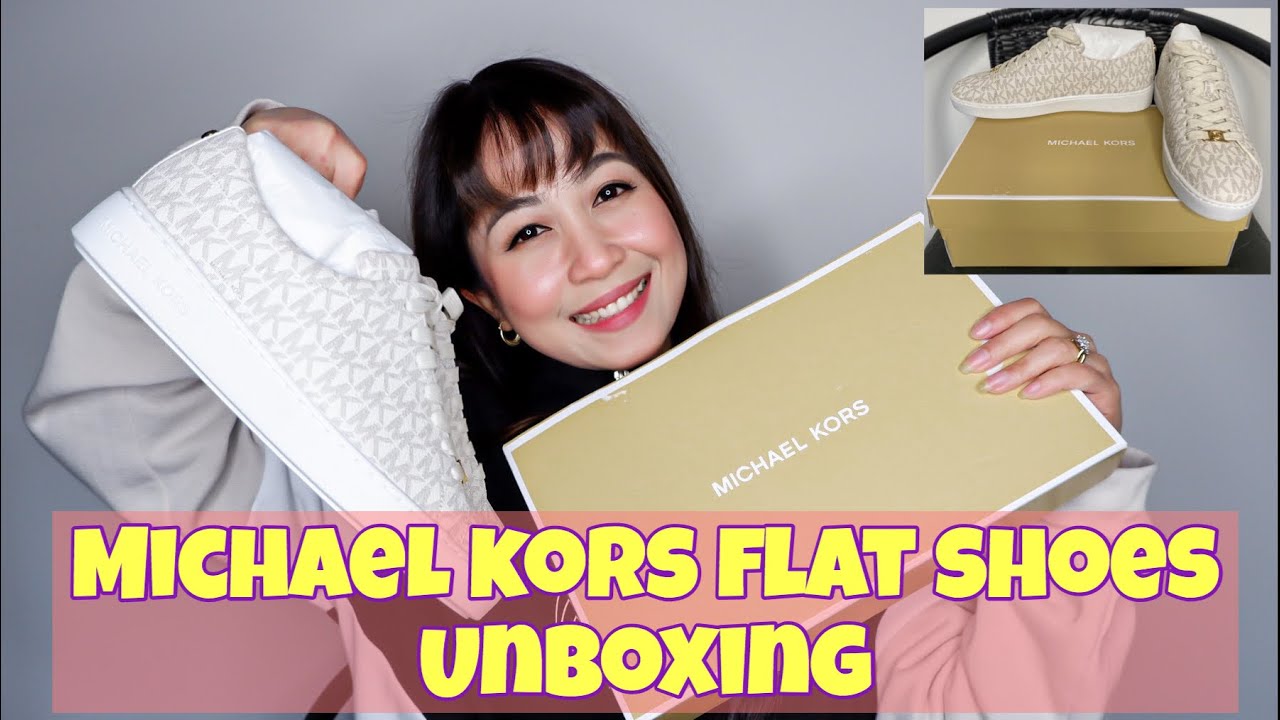 MICHAEL KORS FLAT SHOES UNBOXING | MK FASHION SHOES | EL AKIRA