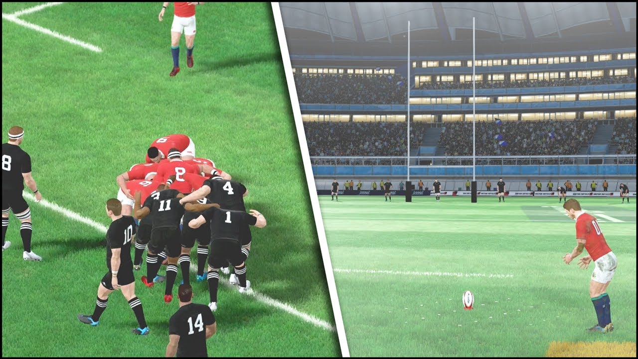 PLAYING RUGBY 18 AFTER 20!! British and Irish Lions Vs New Zealand (Rugby 18 Gameplay | PS4 Pro)