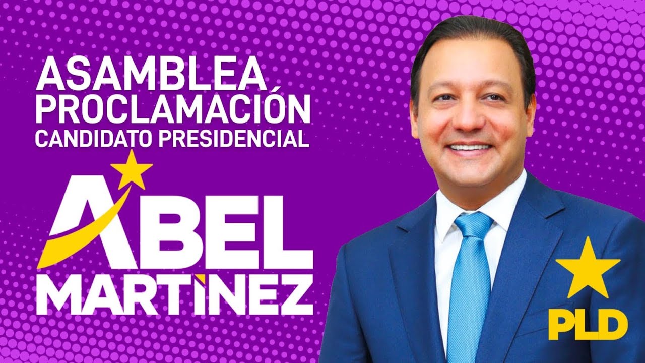 Asamblea de proclamación candidato presidencial Abel Martínez.