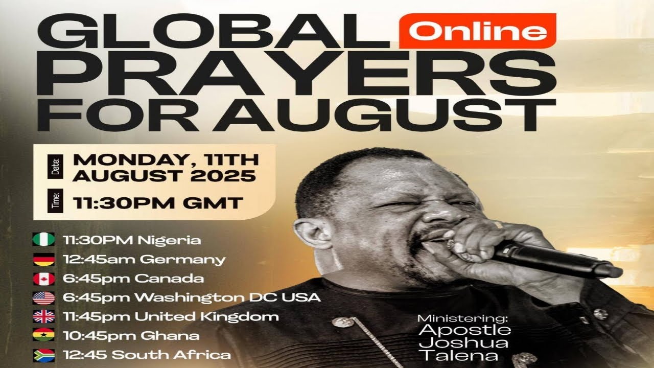 Dealing with the powers of the waster. GLOBAL ONLINE PRAYERS WITH APOSTLE JOSHUA TALENA