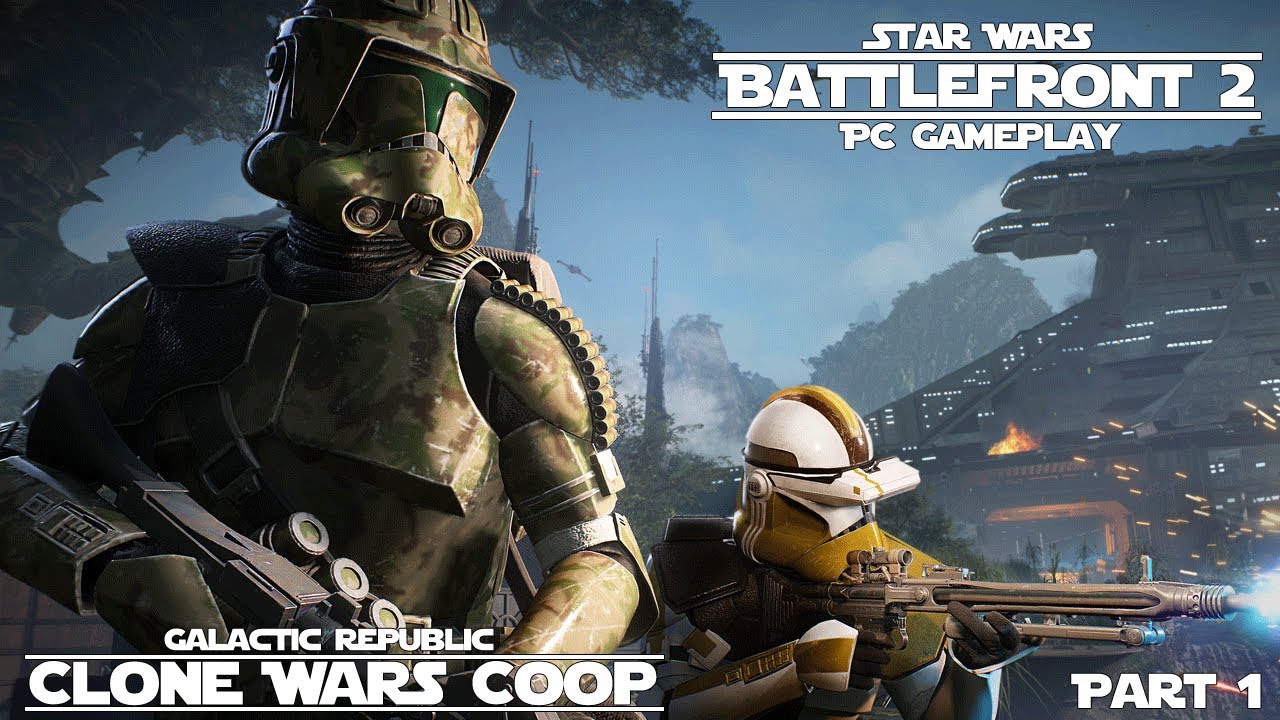 Star Wars Battlefield 2 - Checking out Celebration Edition Part 1