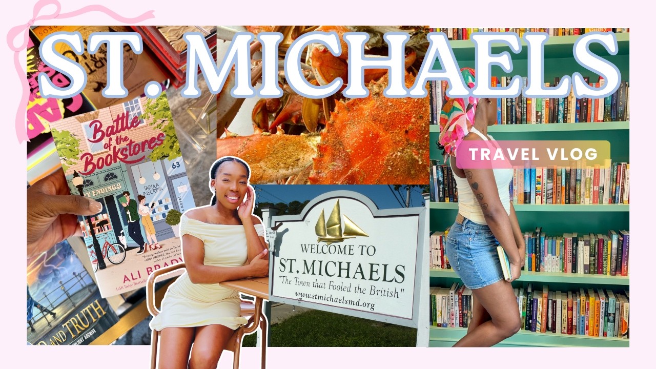 St. Michaels, Maryland Travel Vlog | Thrifting, Rum Tastings & Coastal Calm