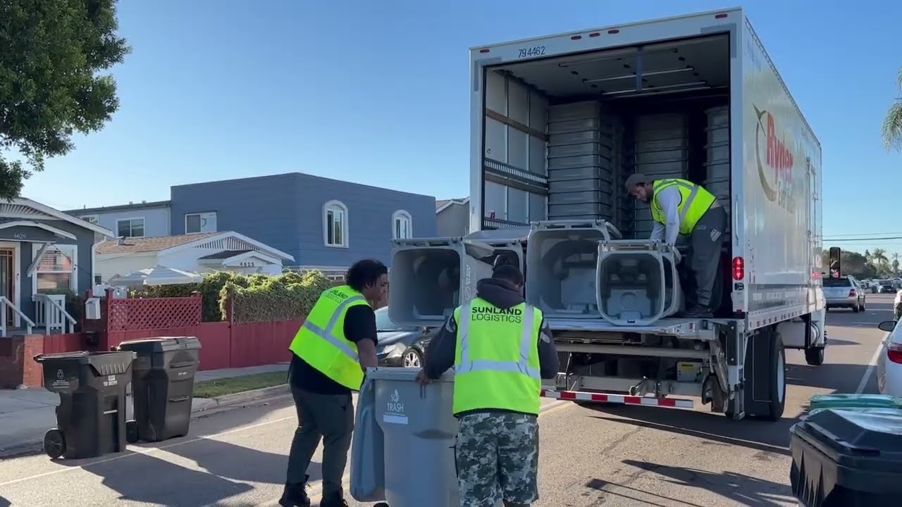 San Diego's Historic Citywide Garbage Can Roll Out