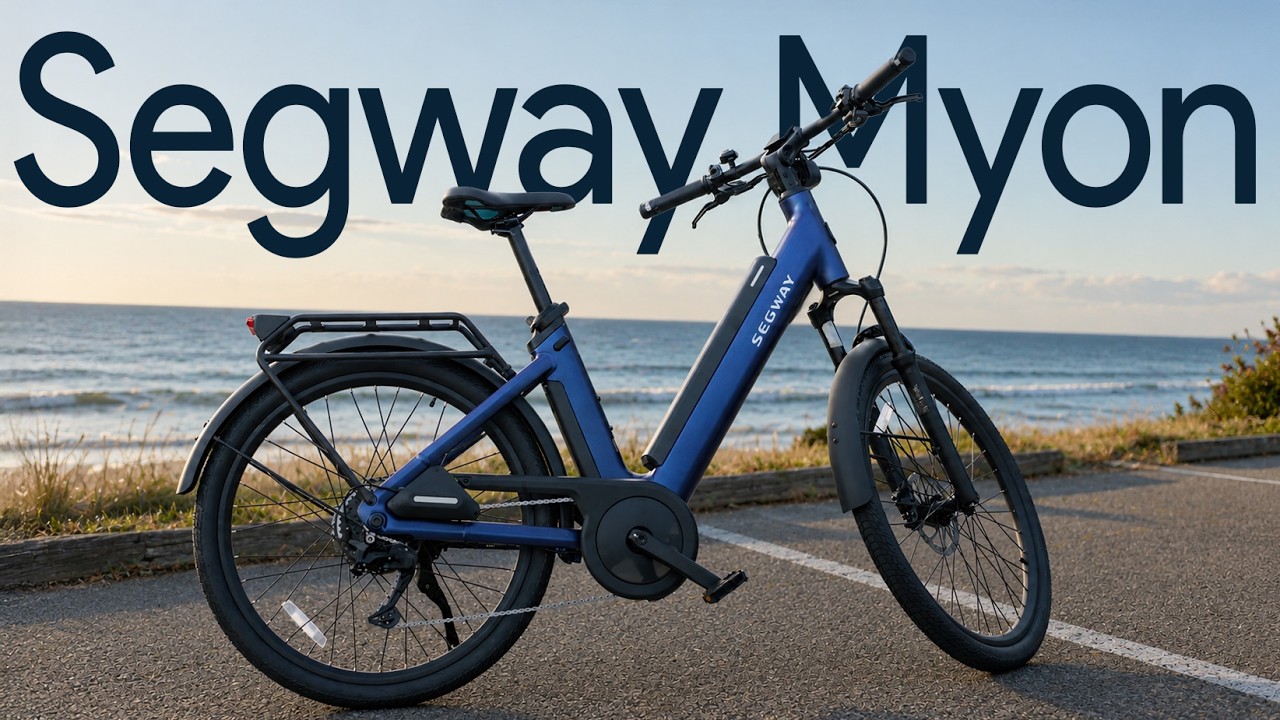 The Most ADVANCED eBike I Ever Tested. [Segway Myon Review]