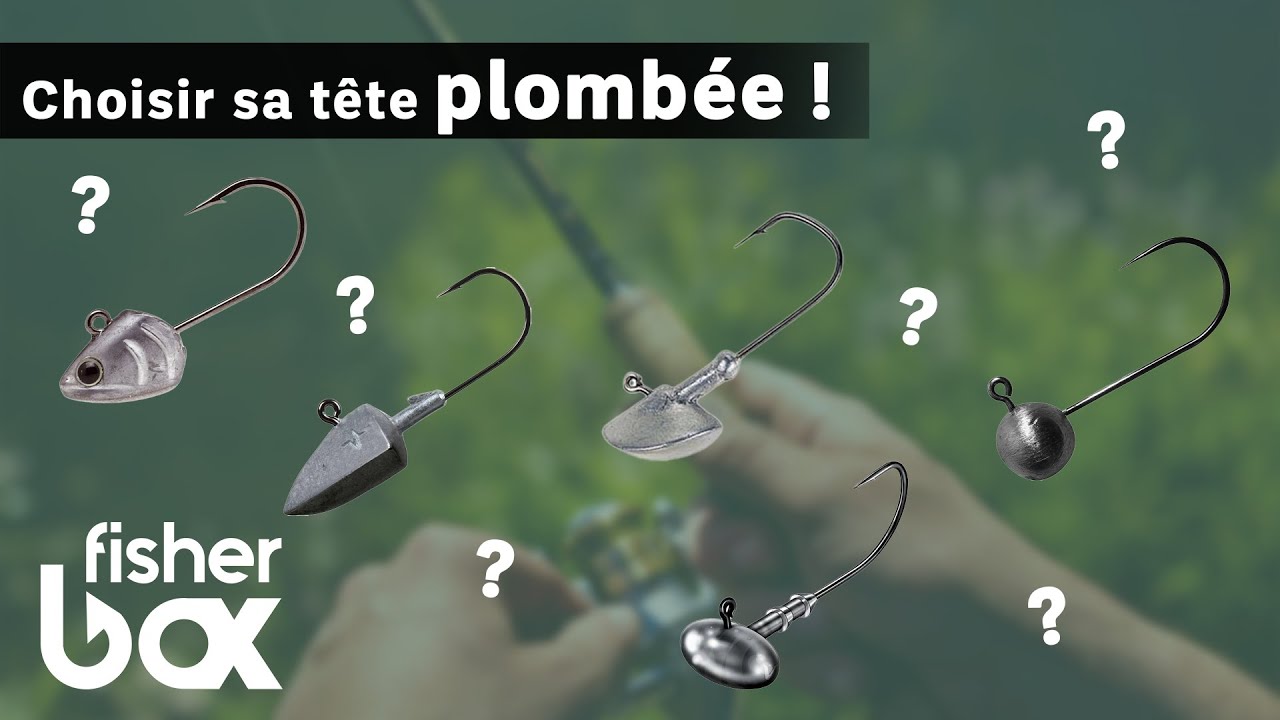 Wiki pêche - Comment choisir sa tête plombée ?