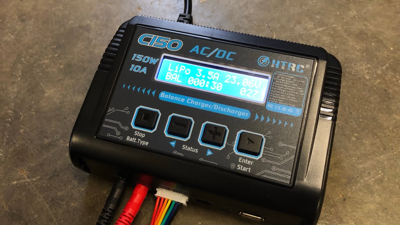 HTRC C150 LiPo AC/DC Charger Battery Balance Charger Review