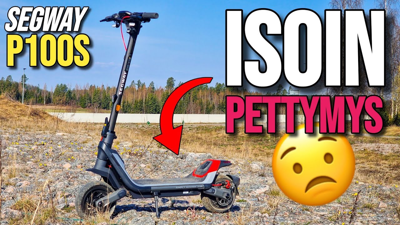 En ymmärrä miksi Segway on näin ahne?? Segway P100S koe-ajossa