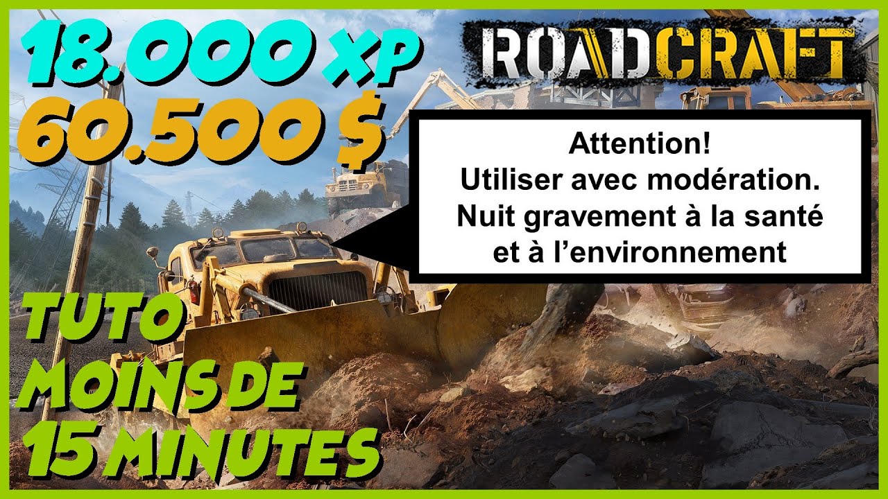 18.000 xp et 60.500 $ en moins de 15 minutes - Roadcraft FR Serie X