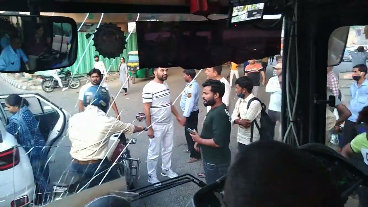 A DTC Bus driver beaten by mafia