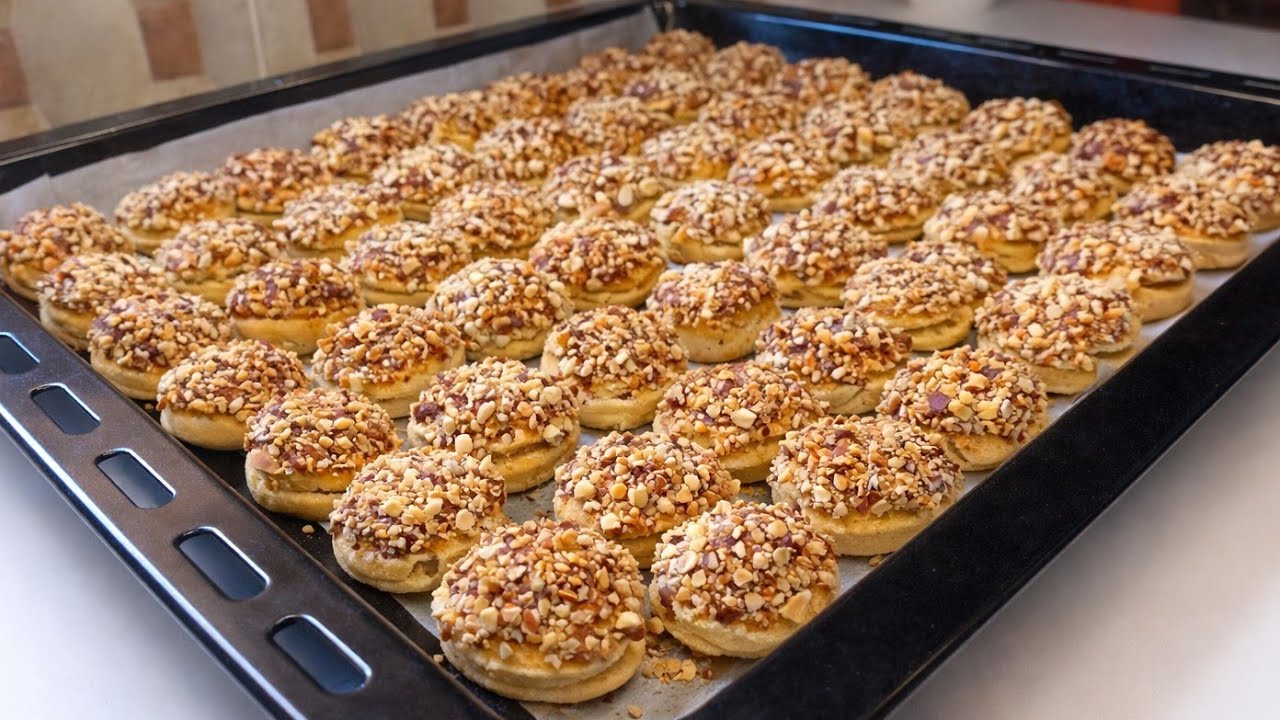 حلويات العيد 2026 غريبة بالزبيب والحامض هشيشة كاذوب فالفم 