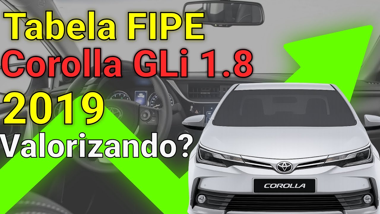 Quanto custa um Corolla GLi 2019? Tabela FIPE Atualizada!