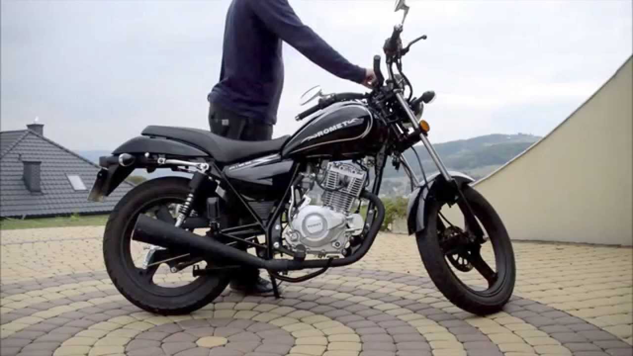 Romet Soft Chopper 125 - wymiana tłumika