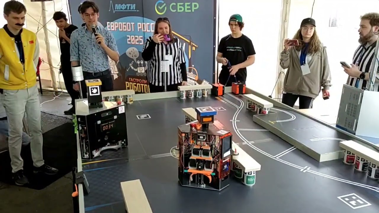 Eurobot 2025 Rudiron team vs Reset