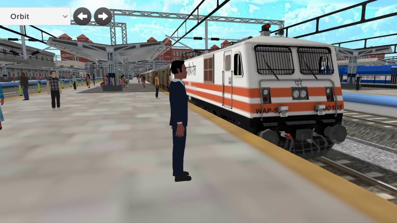 Indian Train Simulator Gameplay Track Sound 