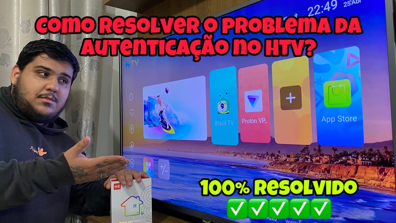 Resolvendo problema de autenticação no HTV H8(SAIBA SE SEU HTV E ORIGINAL)