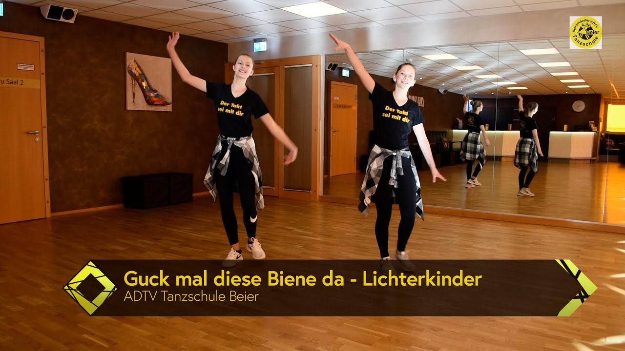 Kindertanz zu Guck mal diese Biene da - Lichterkinder