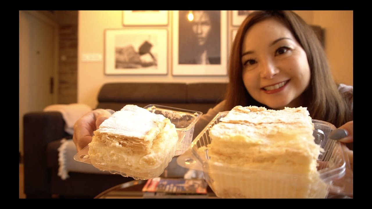 Croatian Creme Cake Review | Blind Taste | Samobor Krem&scaron;nite | #Croatia