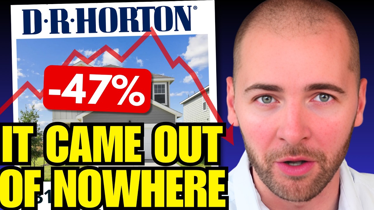 D.R. Horton выпускает предупреждение об ОТМЕНАХ сделок (ипотеки Fannie Mae обвалились на 50%)