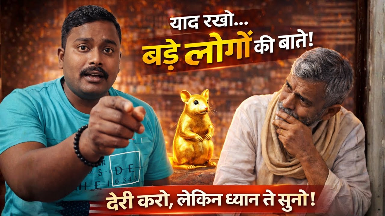 मरे हुए चूहे से बना करोड़पति 😳 | बड़े लोगों की बातों की ताकत | Motivational Story