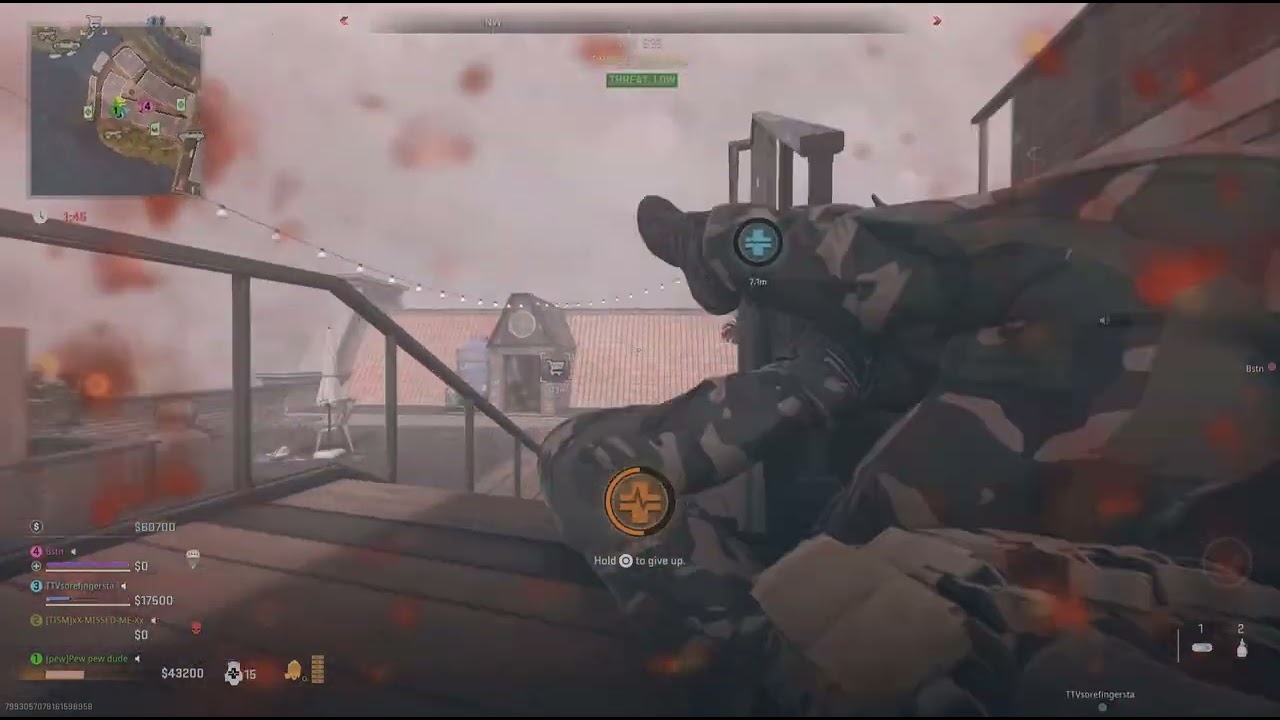 CoD DMZ Vondel - some epic roof-top fighting