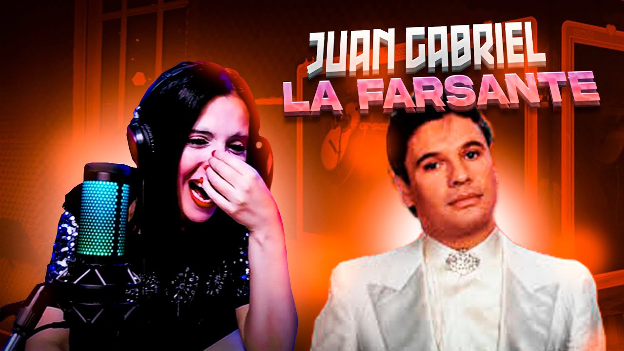 JUAN GABRIEL - La Farsante | INTERPRETE DE TEATRO MUSICAL - REACCION & ANALISIS