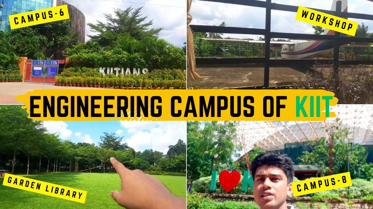 Engineering Campus of KIIT University || KIIT Tour