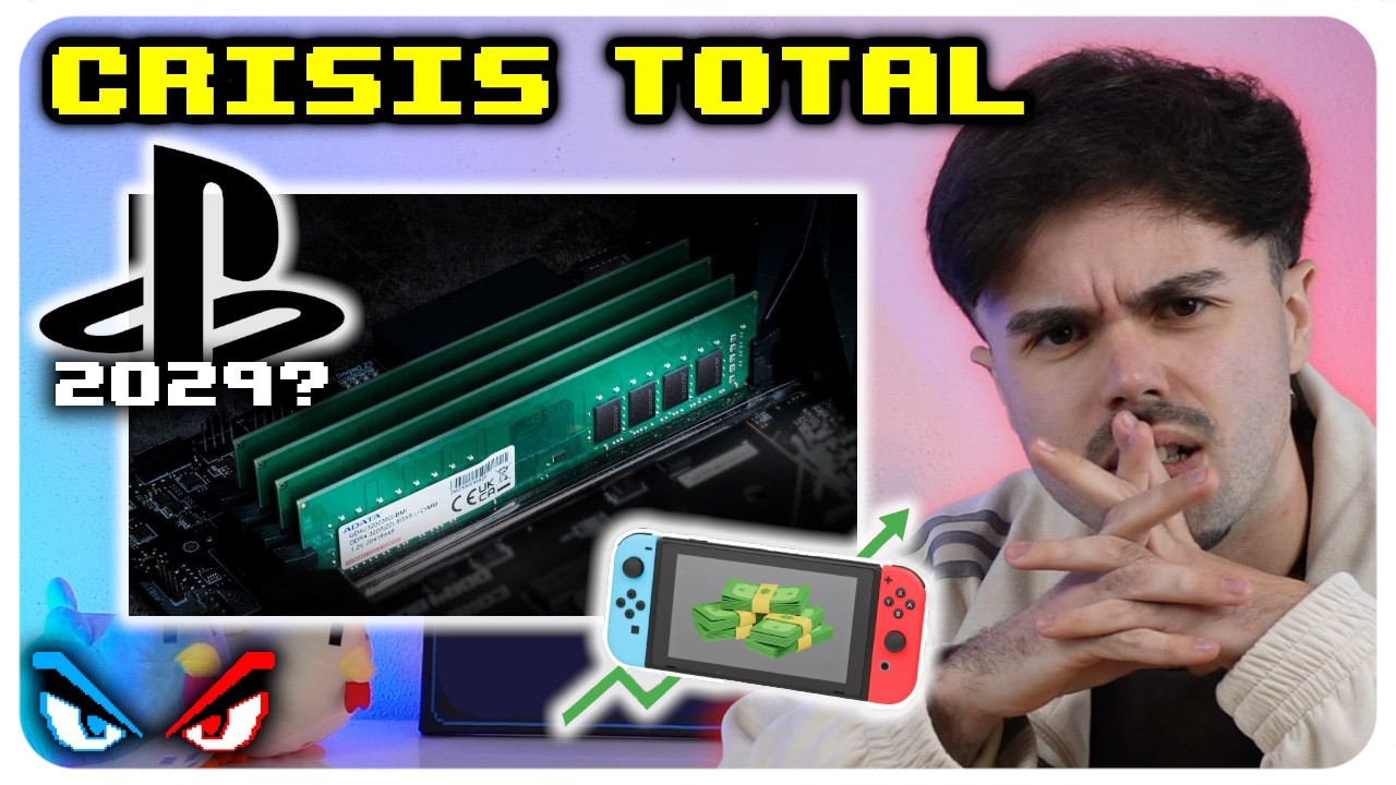 ¿PS6 en 2029? Switch 2 MÁS CARA y el Fin de Steam Deck | La CRISIS de la RAM