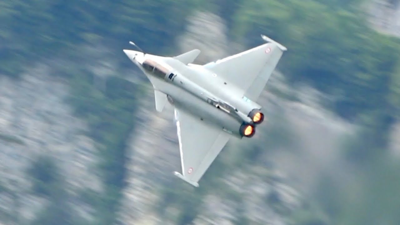 Dassault Rafale C French Air Force flying Display Zigermeet 2019 AirShow