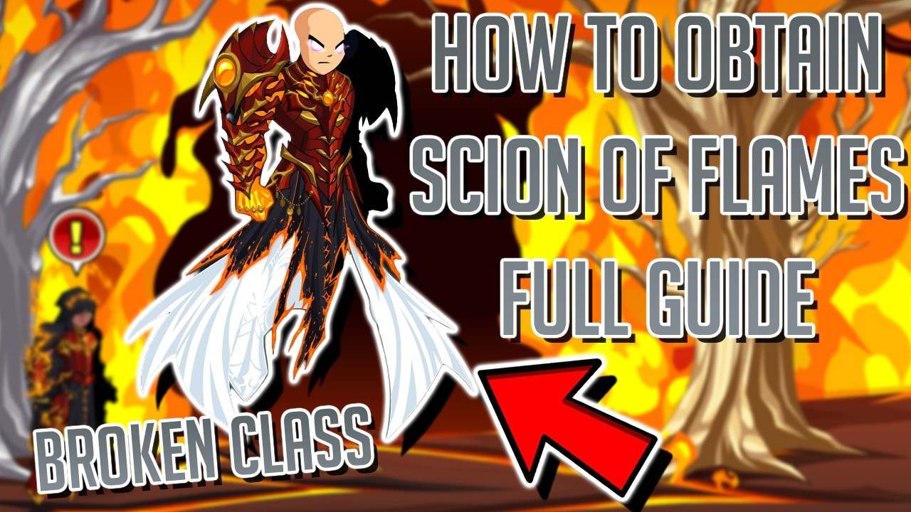 =AQW= КАК ПОЛУЧИТЬ SCION OF FLAMES (КЛАСС, КОТОРЫЙ УМЕЕТ ВСЁ)