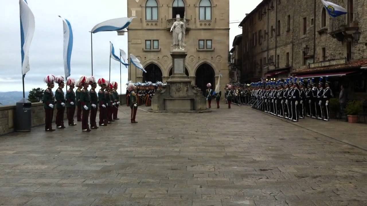 San Marino Cerimonia di investitura dei Capitani Reggenti  01 10 2013