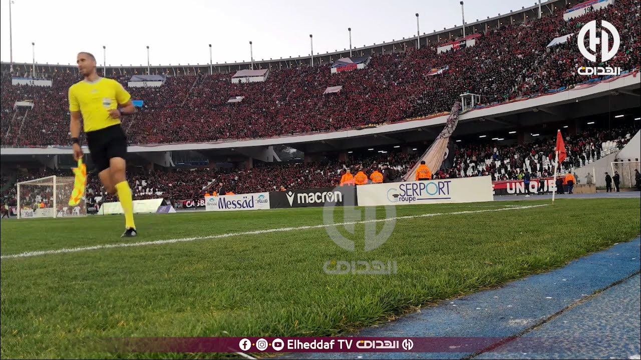 فيديو خرافي لــ تيفو اتحاد العاصمة بـ كاميرا خــاصة