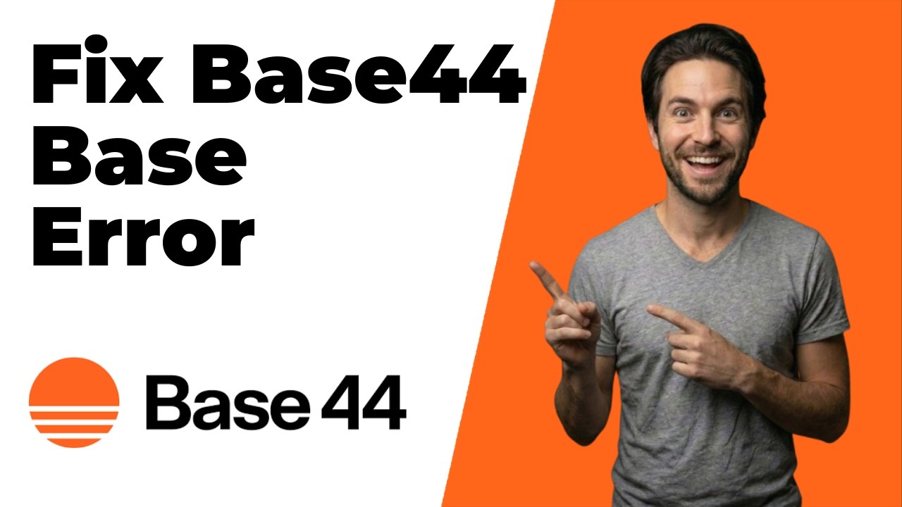 Исправление ошибки Base44 (краткое руководство по устранению неполадок)