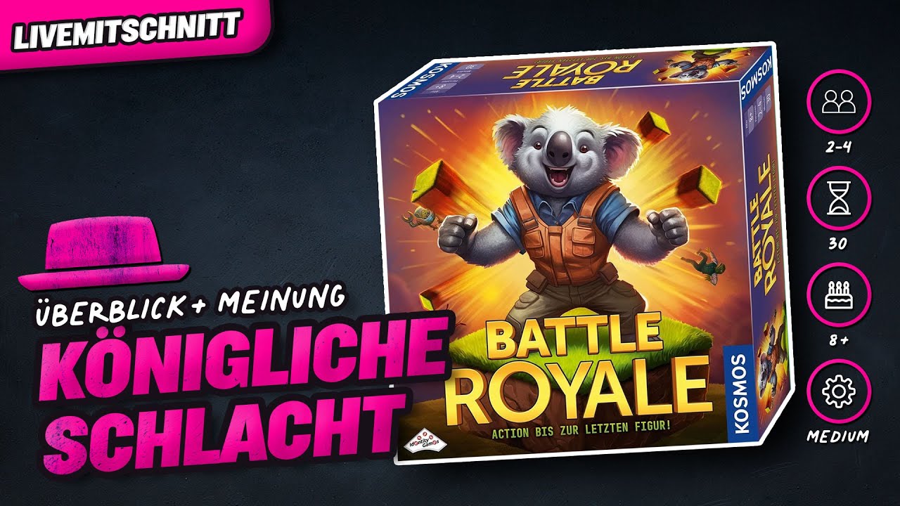BATTLE ROYALE - Kosmos - Brettspiel - Der Pile ist geil