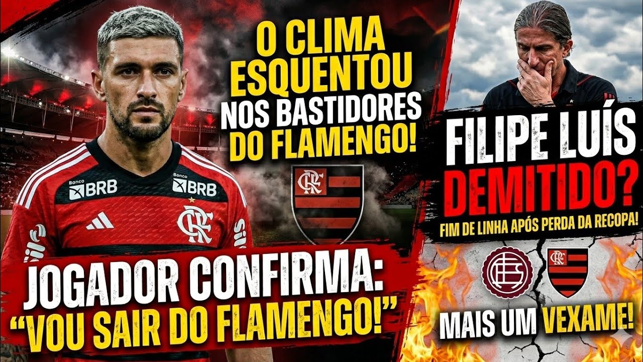 CLIMA ESQUENTA NOS BASTIDORES APÓS VICE! JOGADOR FALA QUE ESTÁ DE SAÍDA! FILIPE L. PODE SER DEMITIDO