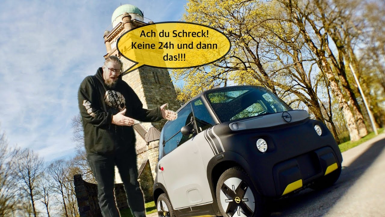 Opel Rocks-e, ach du Schreck. Schon nach 24h der erste Ärger.