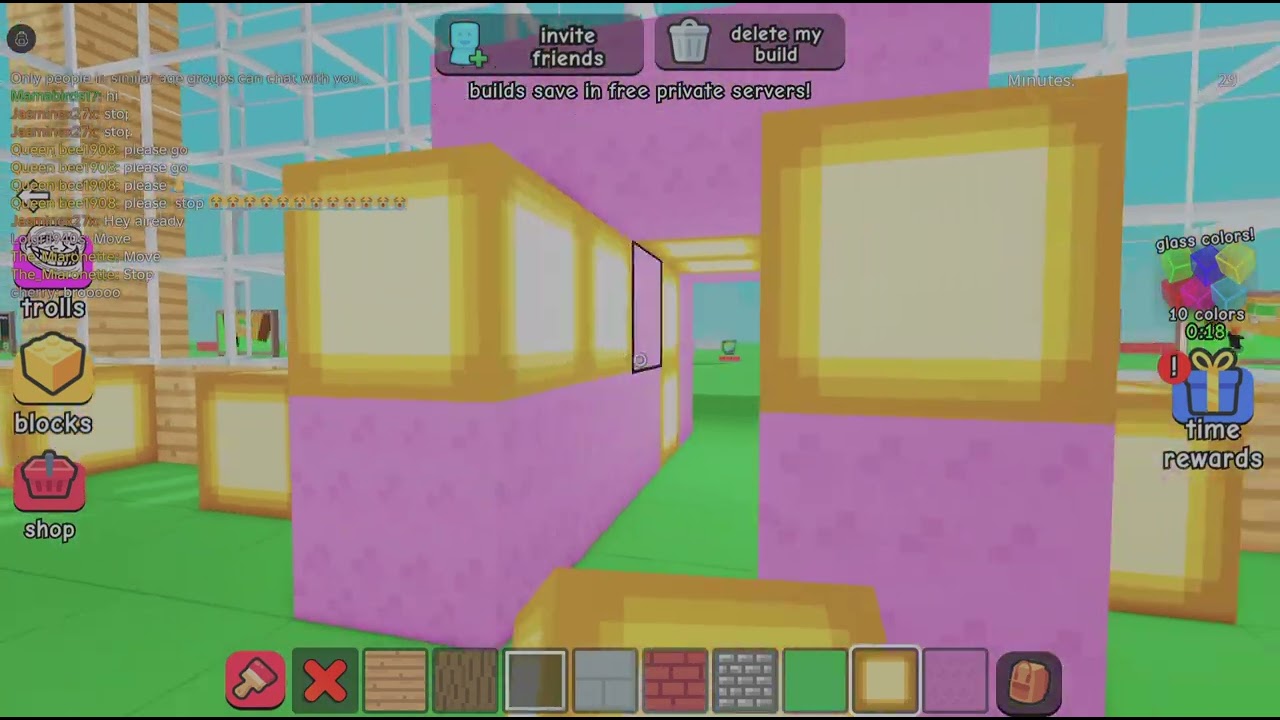 Showcasing my build game name link down below