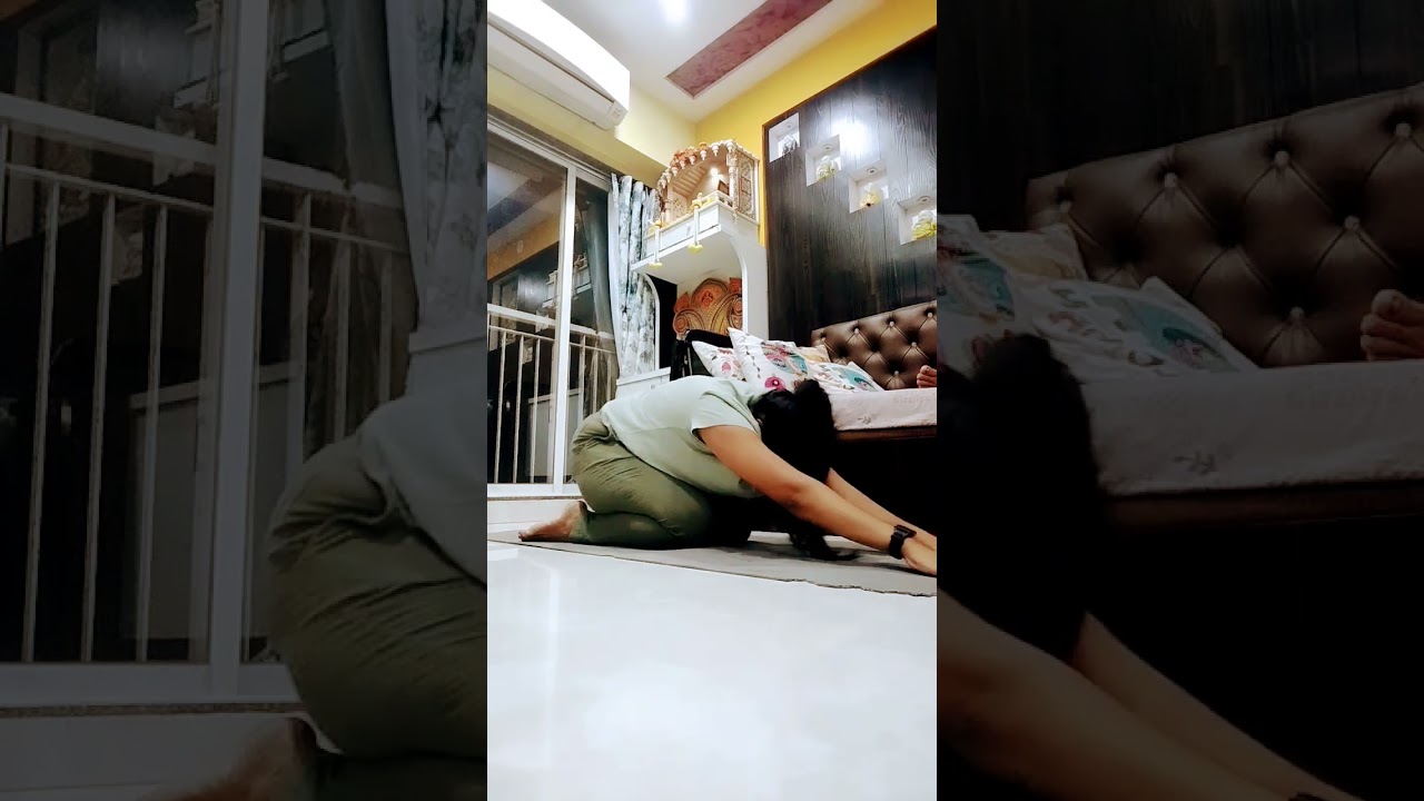 Stretch to awake your soul and spine #YogaStretch #StretchAndRelease #StretchToDestress
