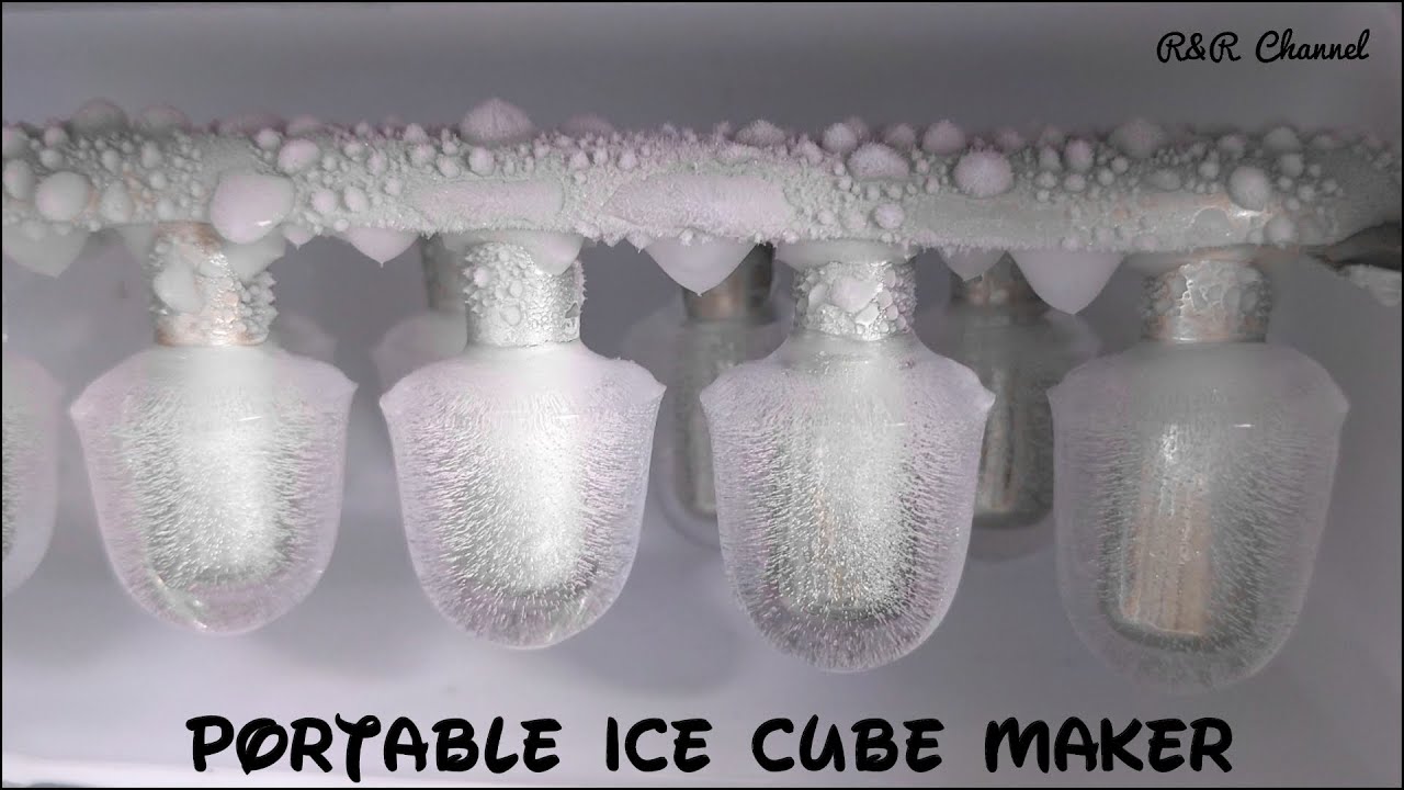 PORTABLE ICE CUBES MAKER MACHINE #icecubemaker #rrchannel @rrchannel6665