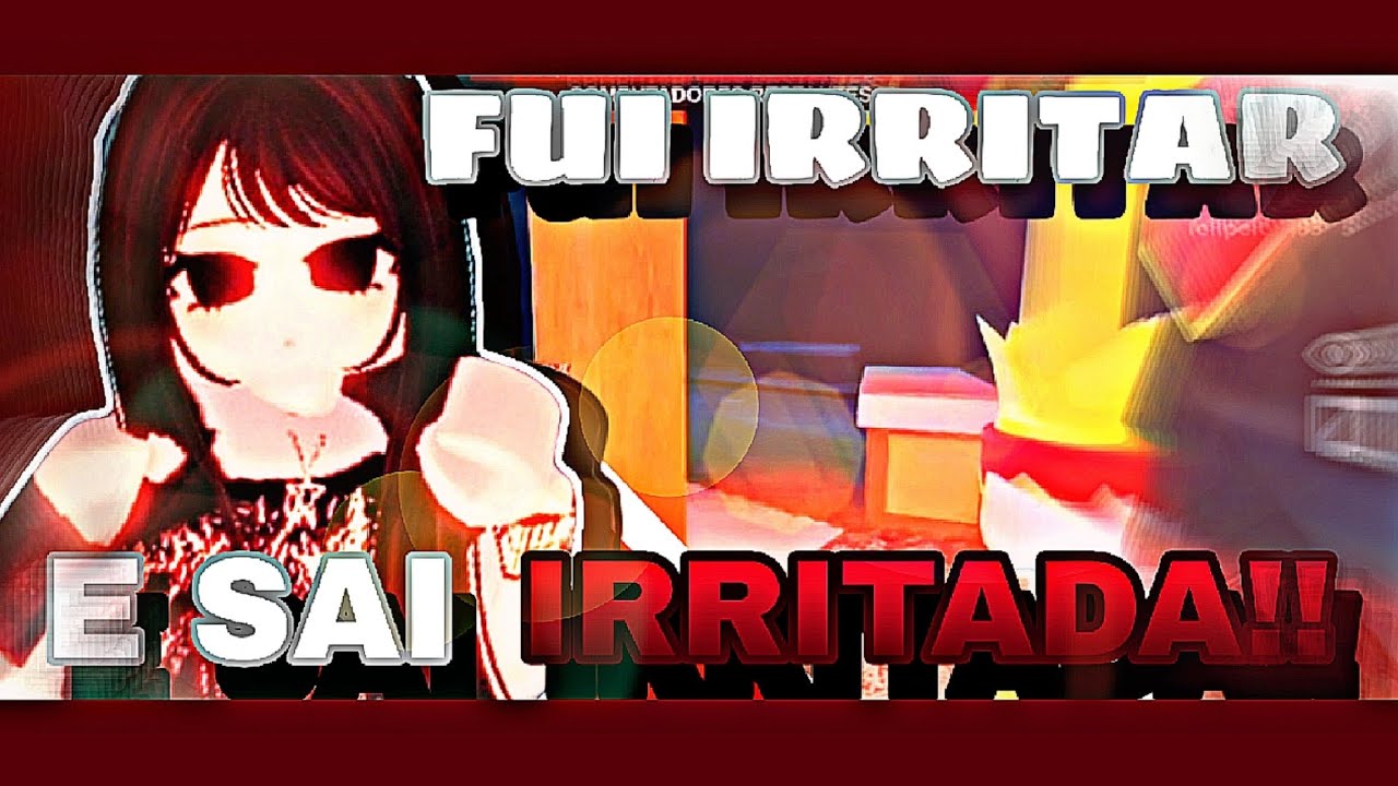 ROBLOX- Fui IRRITAR PESSOAS no MARRETÃO mas EU que saí IRRITADA!! (Flee the Facility)